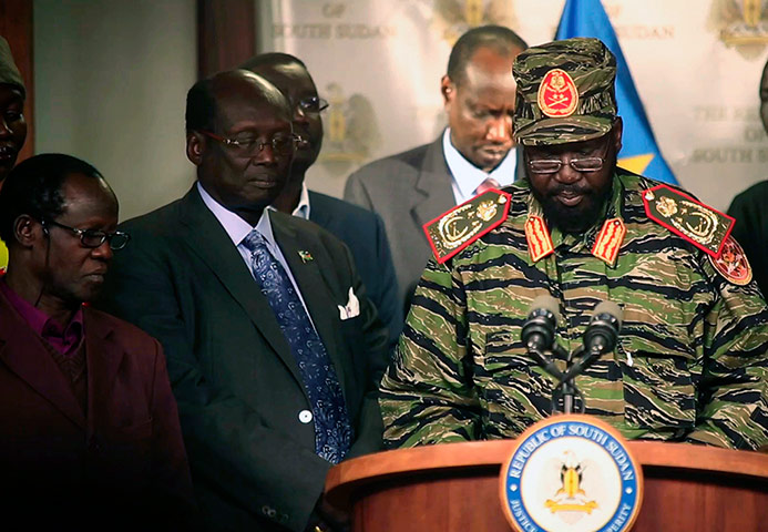 UNMISS: South Sudan's President Salva Kiir in capital Juba