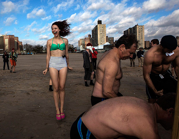 20 photos: Members of the Coney Island Polar Bear Club