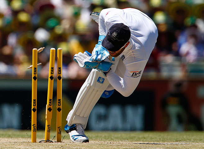 20 photos: England's wicketkeeper Matt Prio