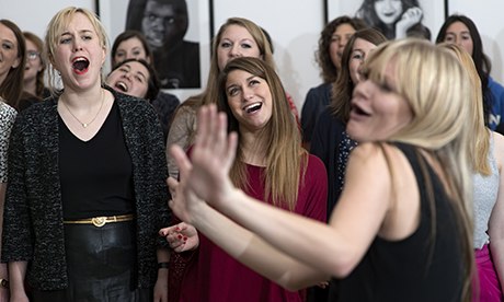 Anna Maxted tries out the joys of communal singing