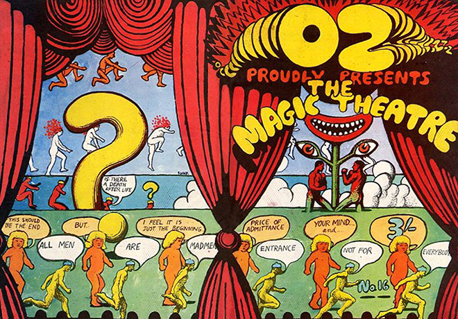 Martin Sharp: Oz magazine 16 (1968)