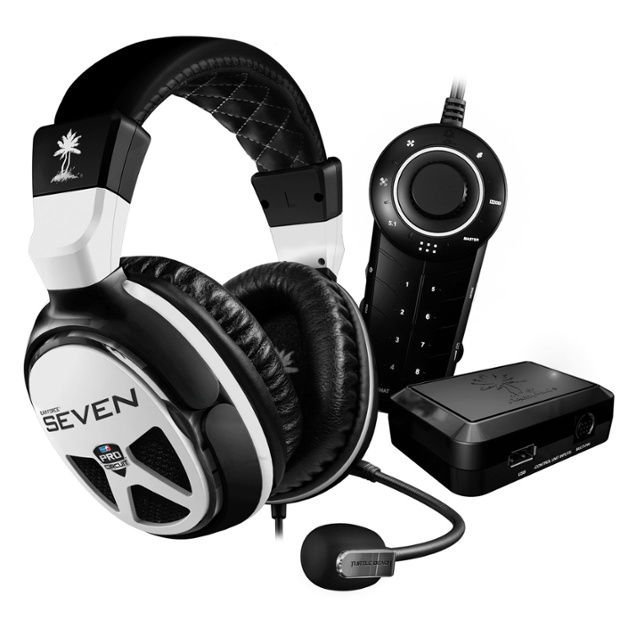 Jogos de console headset IMAGEM: Turtle Beach Earforce XP Seven.jpg Turtle Beach Earforce XP Sete £ 229 http://www.turtlebeach.com/product-detail/xbox-headsets/ear-force-xp-seven/340