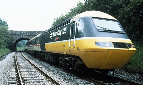 InterCity train, c 1980s.