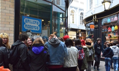 Spillers records on Record Store Day 2013