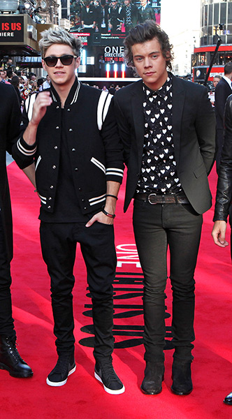 harry styles style: premiere of one direction: this is us 3d