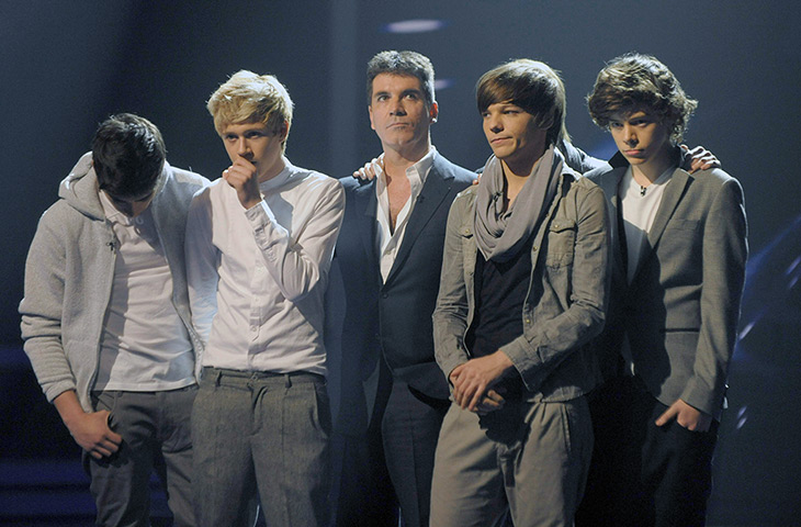 harry styles style: 'The X Factor' TV Programme, Live, London, Britain - 11 Dec 2010