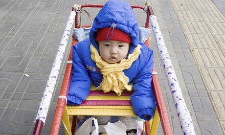 A Chinese child in Beijing