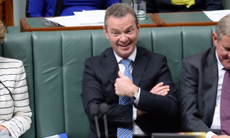 Education minister Christopher Pyne finds himself at the centre of a storm over his Gonski backflip.
