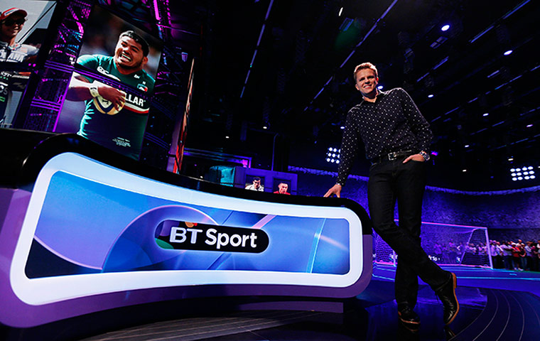 Media 2013: BT Sport launches, featuring presenters including Jake Humphrey