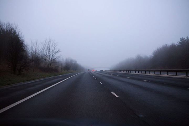 Looking back New Years: M11 on New Years Day morning 2008