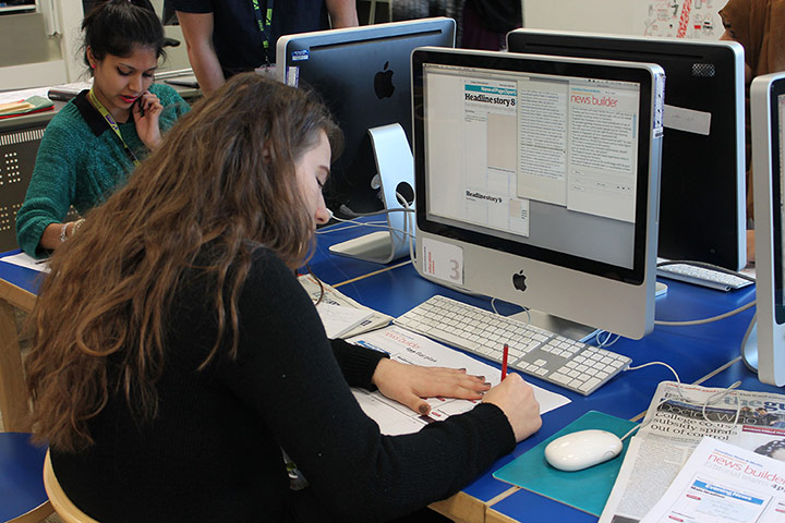 Ed Centre Editorial teams: The teams use flatplans to decide where each story will go, and allocate the