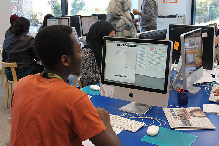 Ed Centre Editorial teams: Students begin to write their stories