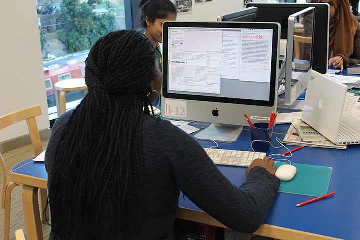 Ed Centre Editorial teams: Students subedit their stories