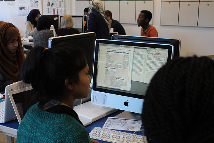 Ed Centre Editorial teams: Headlines are added to each article