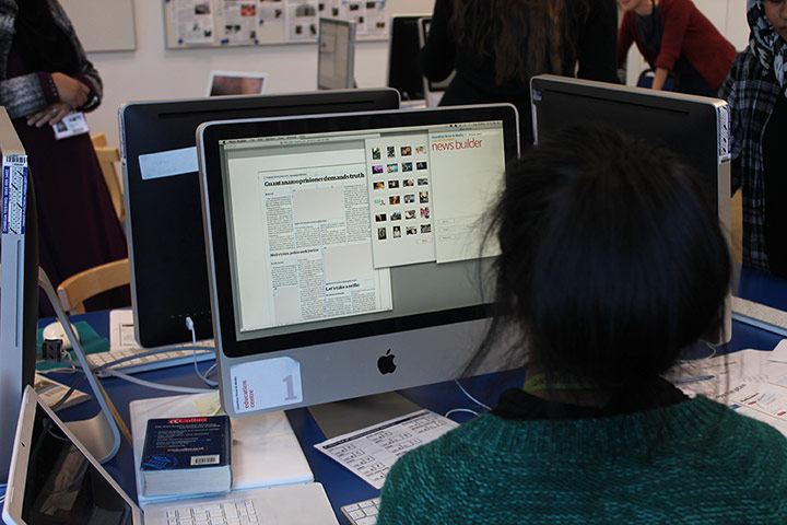 Ed Centre Editorial teams: The teams choose pictures for each story