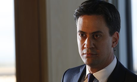 Labour leader Ed Miliband