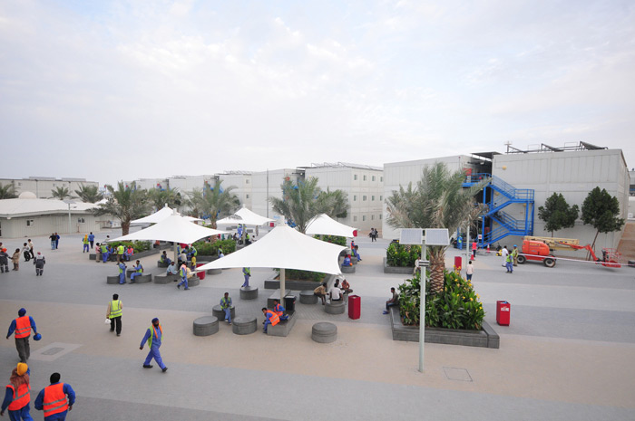 Abu Dhabi workers: Saadiyat Island Construction Village, built to reassure its foreign partner