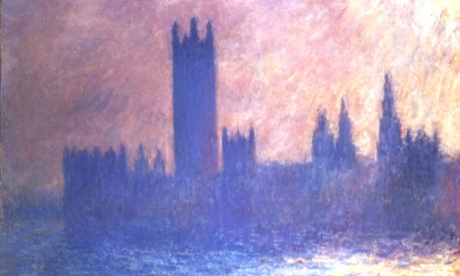 Claude Monet's Houses of Parliament, Sunlight Effect 1903.
