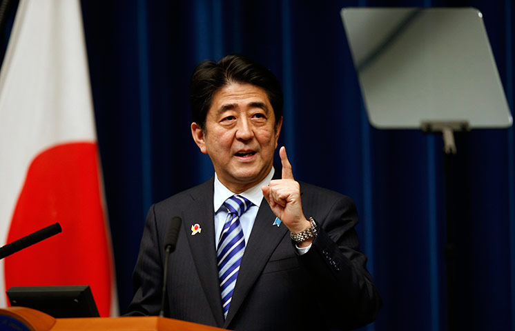 Business Review of Year: Japan's PM Shinzo Abe 
