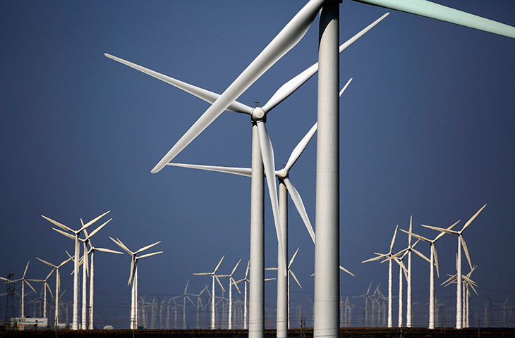 Business Review of Year: Wind turbines 