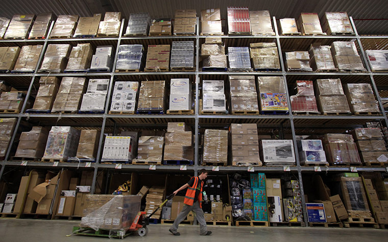 Business Review of Year: Amazon warehouse