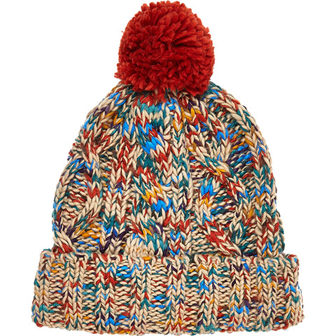 wish list: bobble hats: Multicoloured