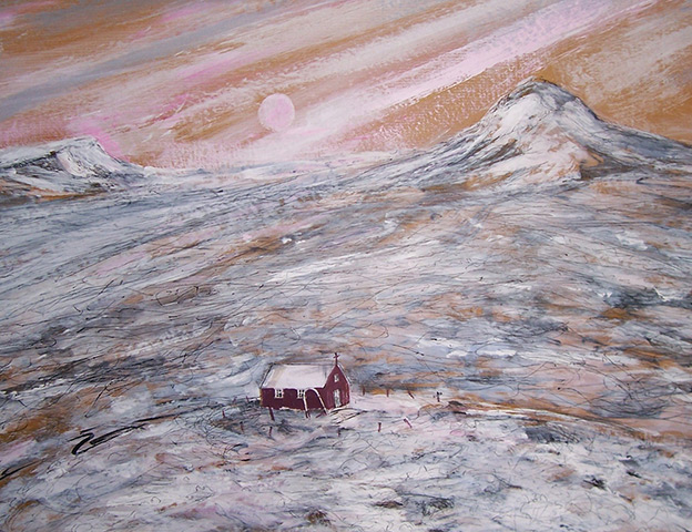 Share your photos: Winter Solstice Krysuvik Church, Iceland, on the shortest day