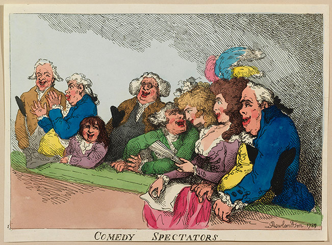 Rowlandson: Comedy Spectators 