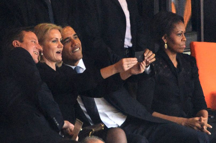President Obama selfie 