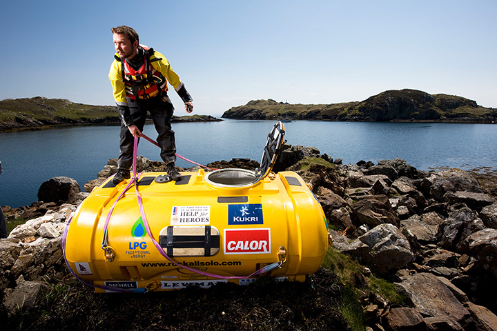 portraits of year: Nick Hancock, a chartered surveyor from Edinburgh, is planning to stay on R