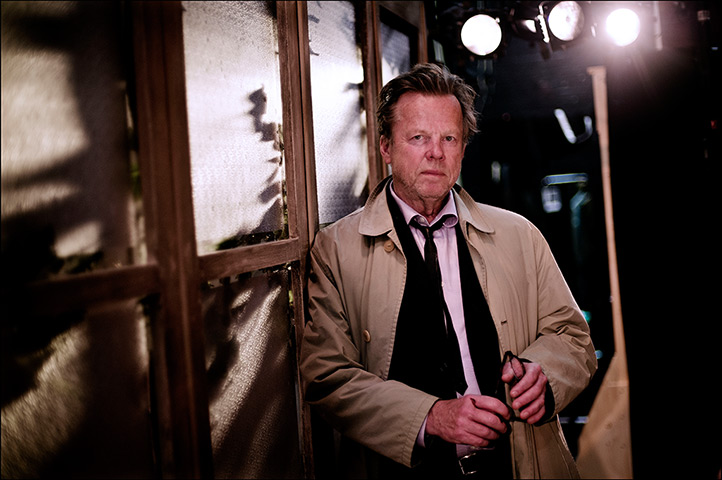 portraits of year: wedish actor Krister Henriksson at the Wyndham's Theatre in London