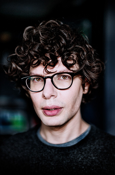 portraits of year: Comedian and tv presenter Simon Amstell