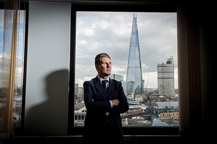 portraits of year: Keir Starmer, QC, the fourteenth Director of Public Prosecutions (DPP) and 