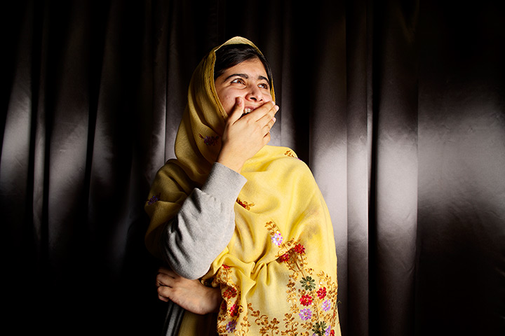 Portraits of year: Malala Yousafzai, schoolgirl, educational activist