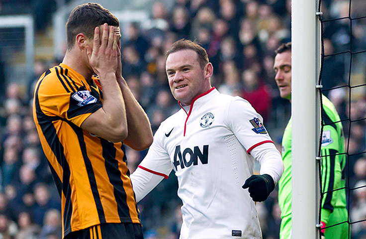 Premier League Boxing2: Wayne Rooney mocks crest fallen Hull City's James Chester