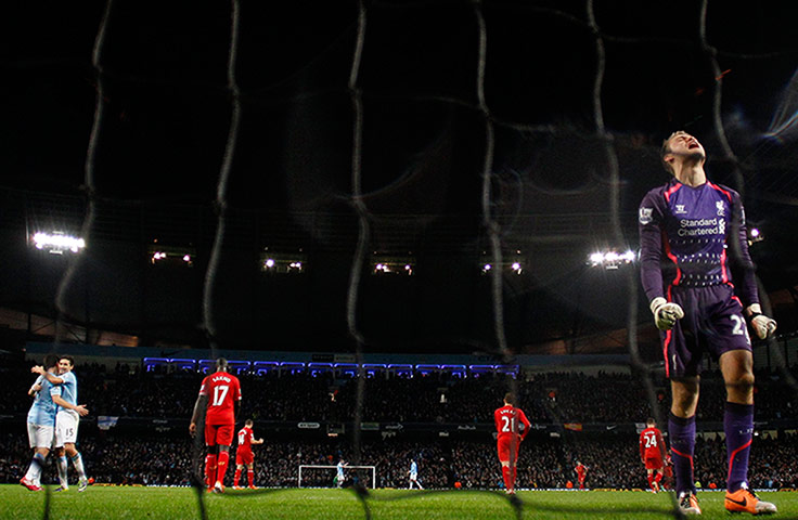 Premier League Boxing4: Liverpool's goalkeeper Mignolet