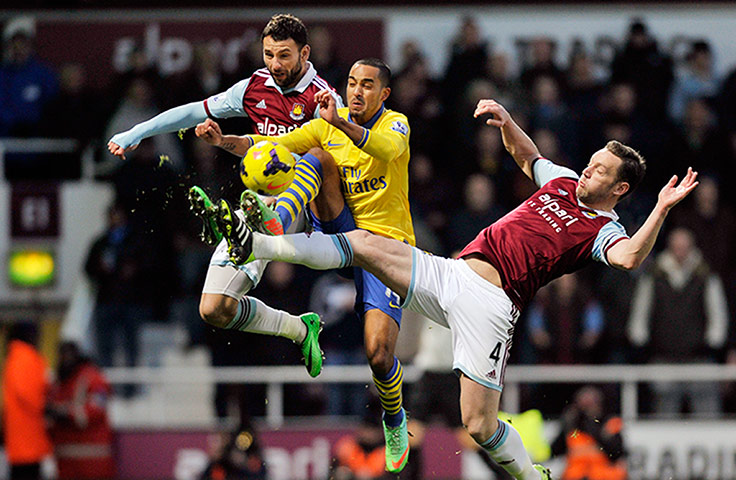 Premier League Boxing4: West Ham United v Arsenal - Barclays Premier League