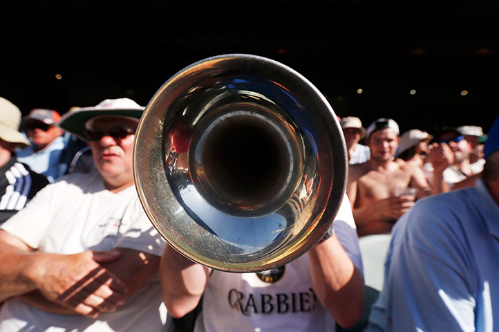 10 photo highlights: An England cricket fan 