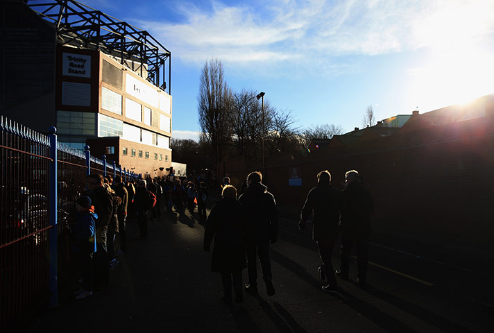 premier league: Villa Park general view