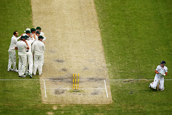 Fourth test day three: Joe Root is run out