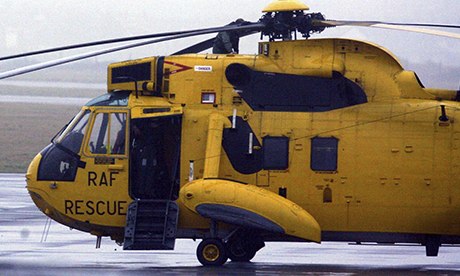 RAF rescue helicopter