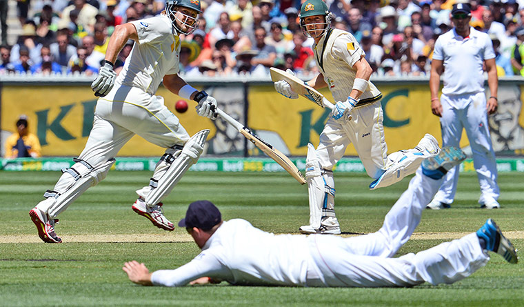 cricket: Australian batsmen Shane Watson