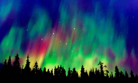The Northern Lights over Alaska