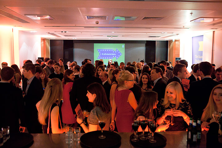 Student Media Awards 2013: Celebrations following the announcement of the awards