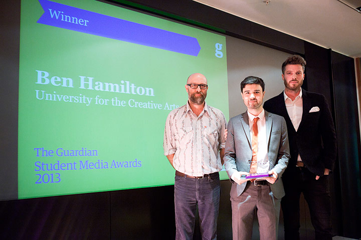 Student Media Awards 2013: Student Data Interactive Journalist of the Year winner