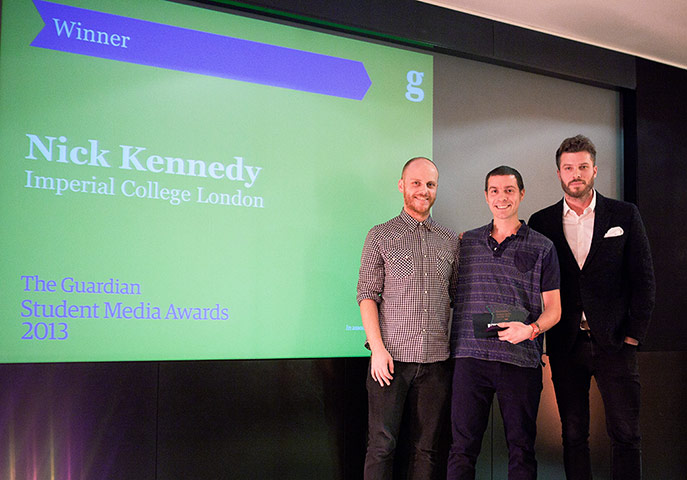 Student Media Awards 2013: Student Critic of the Year winner
