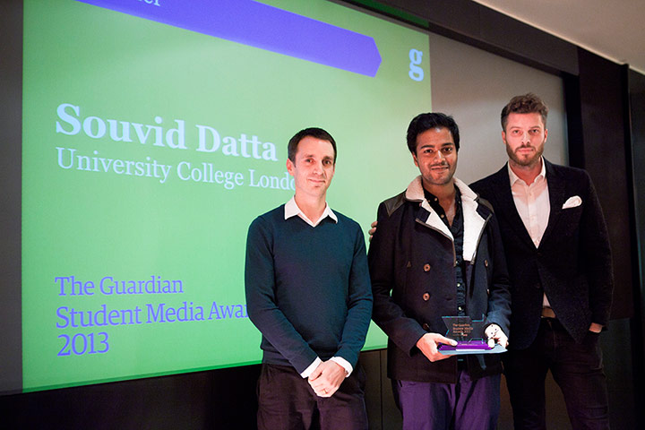 Student Media Awards 2013: Student Photographer of the Year winner