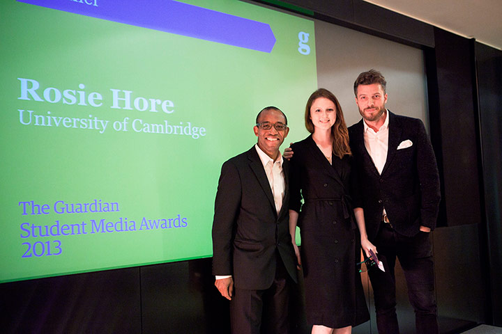 Student Media Awards 2013: Student Columnist of the Year winner