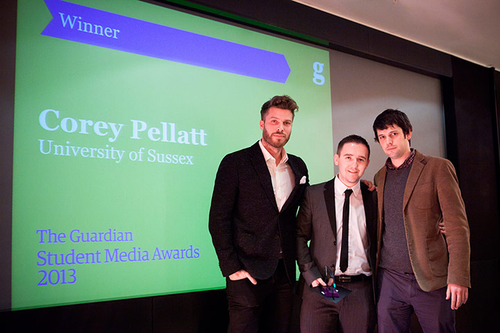 Student Media Awards 2013: Student Digital Journalist of the Year winner