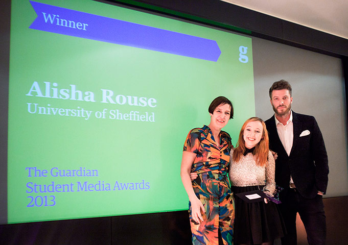 Student Media Awards 2013: Student Reporter of the Year winner